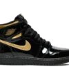 Air Jordan 1 Retro High OG 'Black Metallic Gold'