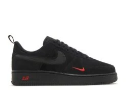 Nike Air Force 1 '07 LV8 'Reflective Swoosh - Black Crimson'