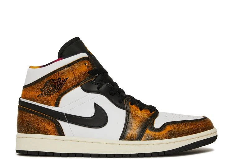 Air Jordan 1 Mid SE 'Wear-Away - Taxi' 1 Air Jordan 1 Mid SE 'Wear-Away - Taxi'