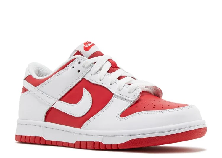 Nike Dunk Low GS 'Championship Red' 2 Nike Dunk Low GS 'Championship Red' - Image 2
