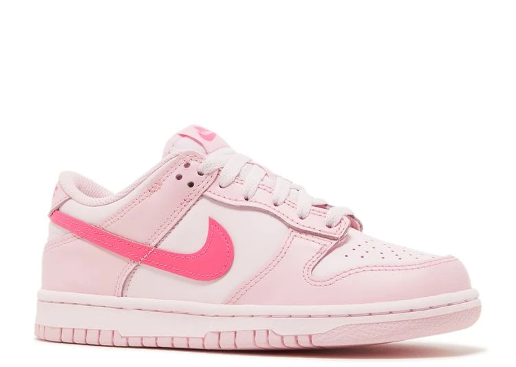 Nike Dunk Low GS 'Triple Pink' 2 Nike Dunk Low GS 'Triple Pink' - Image 2