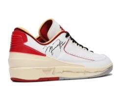 Off-White X Air Jordan 2 Retro Low SP 'White Varsity Red' -Footwear Store 3 101