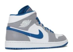 Air Jordan 1 Mid 'Cement True Blue' -Footwear Store 3 12