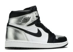 Wmns Air Jordan 1 Retro High OG 'Silver Toe' -Footwear Store 3 93