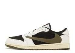 Travis Scott X Wmns Air Jordan 1 Retro Low OG 'Olive' -Footwear Store 6